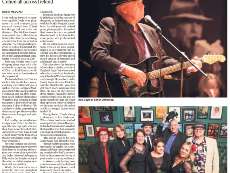 Wicklow People feature article (part I)